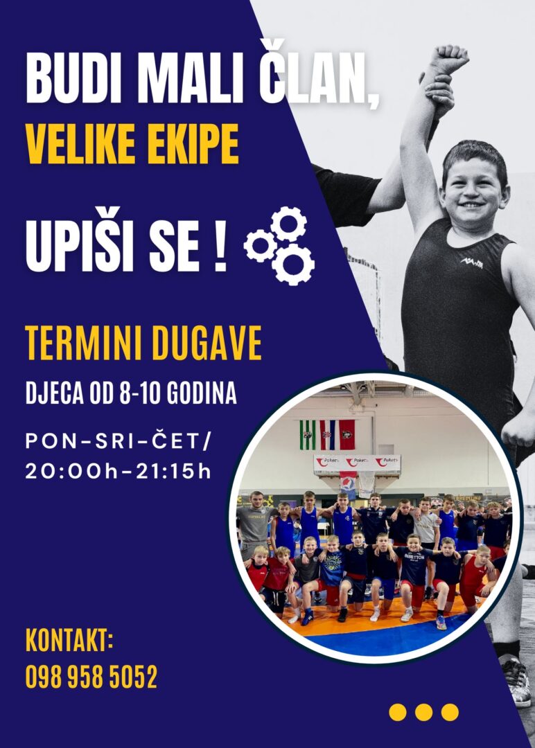 Hrvanje - mlađa grupa