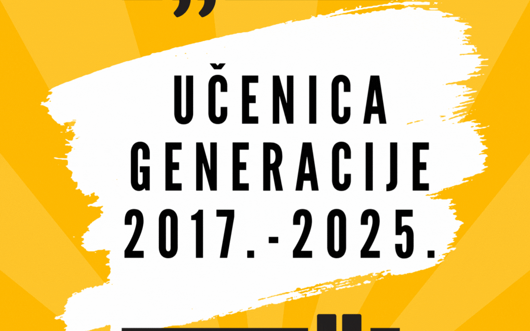Učenica generacije