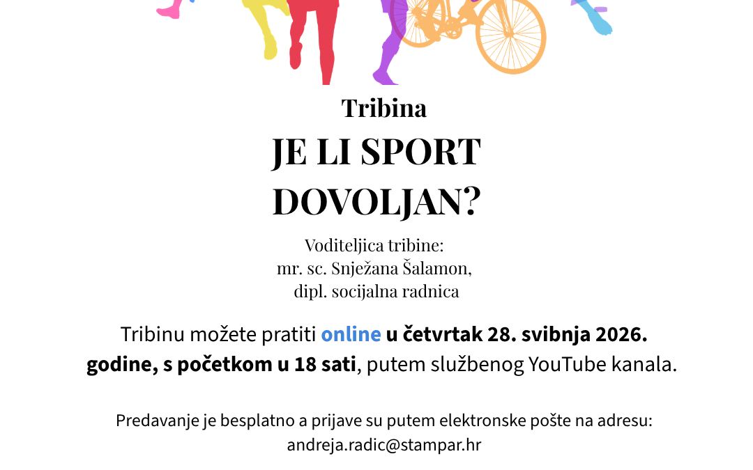 Tribina ‘Je li sport dovoljan?’